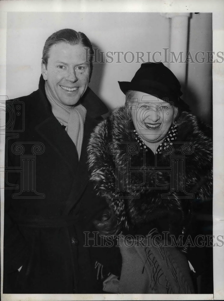 1936 Press Photo Mr. Mrs. Jack Whiting. - nea66654 - Historic Images