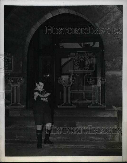 1941 Kenneth Wolf, age 12 at Western Reserve Univ.  - Historic Images