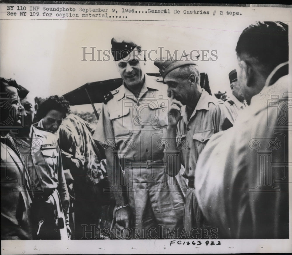1954 General De Castries  - Historic Images