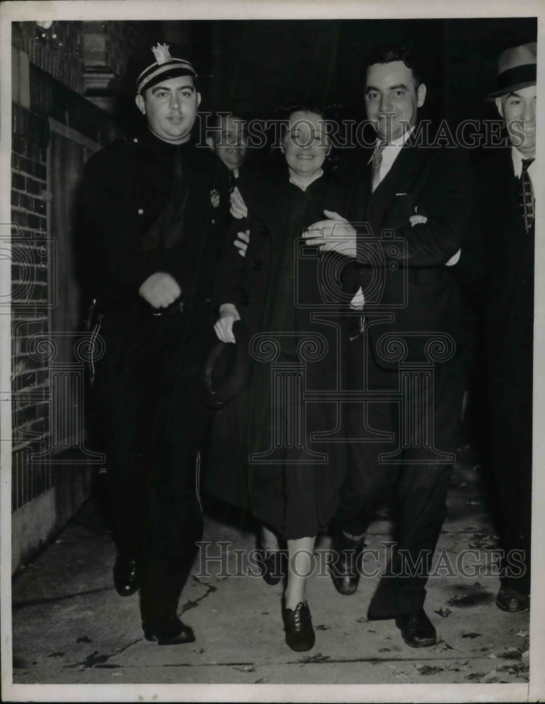 1937 Press Photo Margaret Drennan acquitted of the murder of Paul Reeves-Historic Images