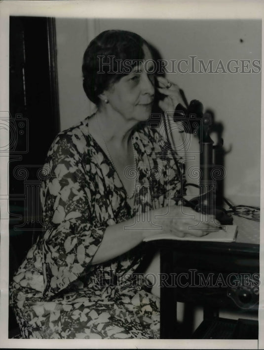 1936 Committeewoman Candidate Mrs Frederick M Alger  - Historic Images