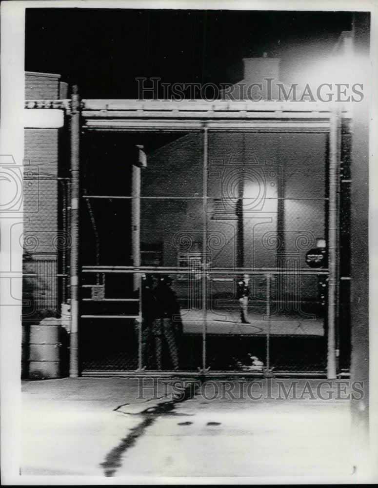 1971 Officers Stand Watch at Green Bay Reformatory  - Historic Images