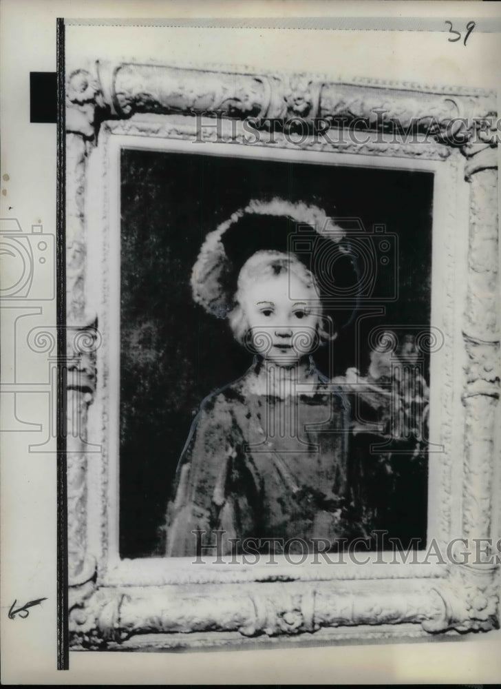 1965 Portrait o fthe Artist Son Titus sold to L.A. Art Foundation. - Historic Images