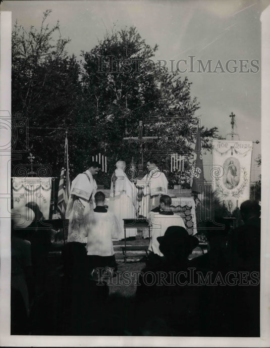 1940 Press Photo Shrine of Nuestre Senora de la Lechey - nea67232 - Historic Images