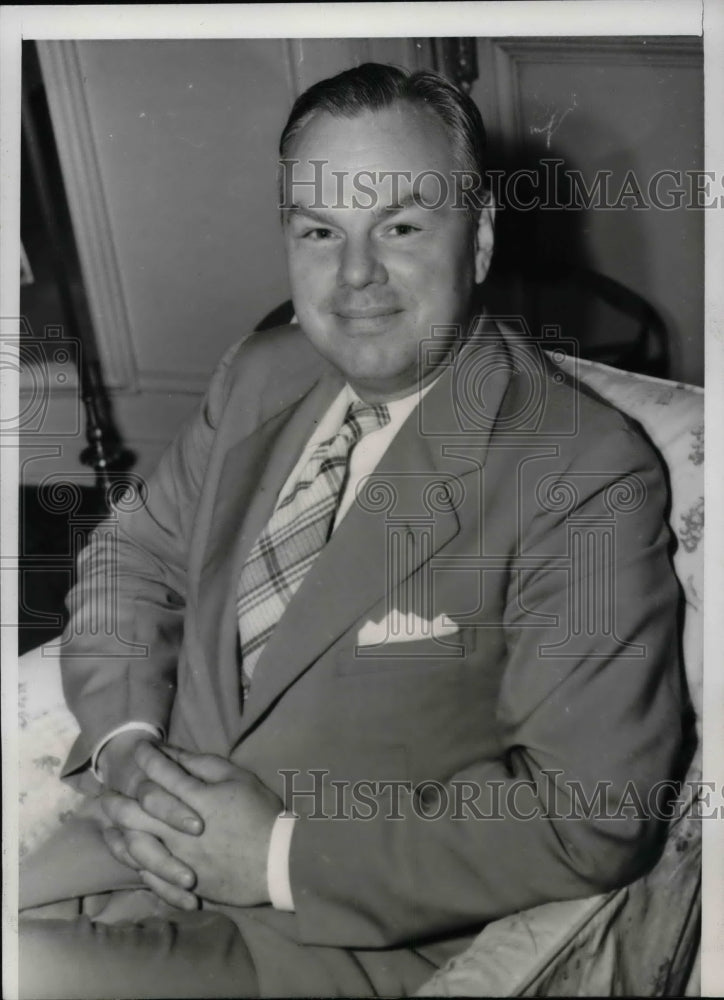 1940 Chicago, Ill Paul Potter, Sec of American Milk dealers - Historic Images