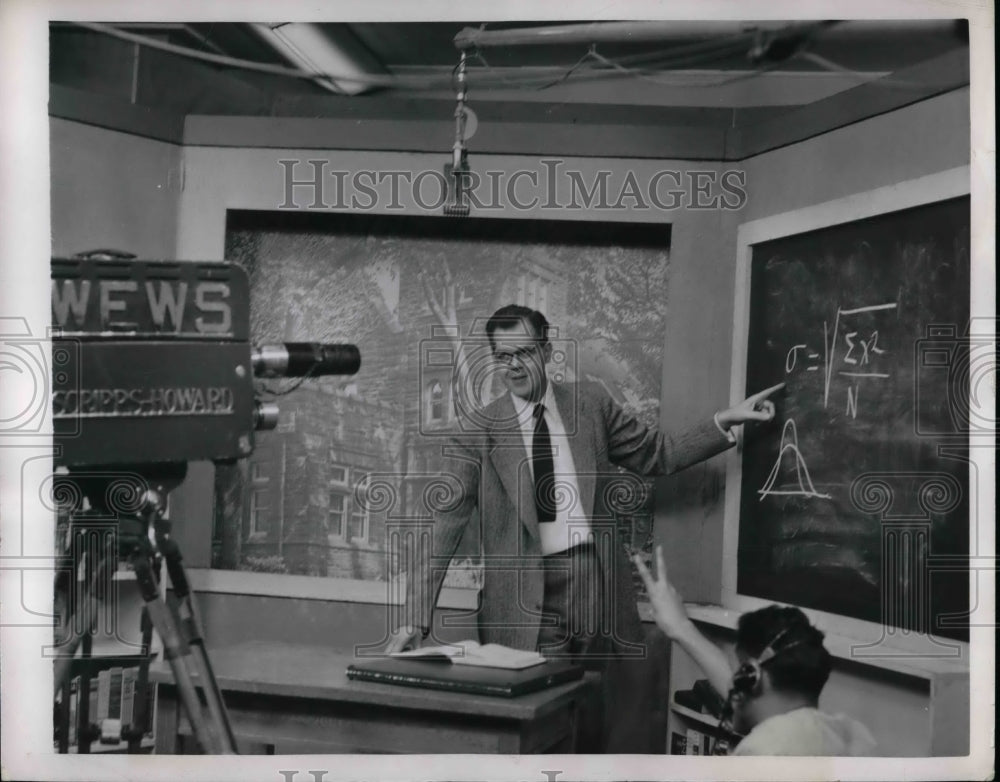 1951 Western Reserve University Professor Dr Richard Walters - Historic Images