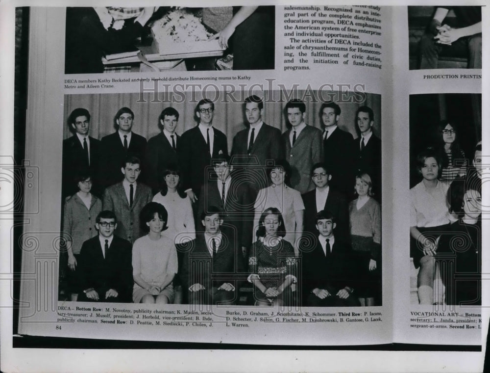 1968 Greg Fischer in Valley Forge High School yearbook  - Historic Images