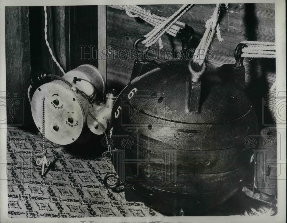 1933 Spectroscope on liner President Garfield  - Historic Images
