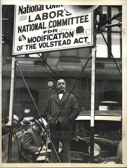 1931 Mattew Woll Pres. Midification Commission American Fed of Labor - Historic Images