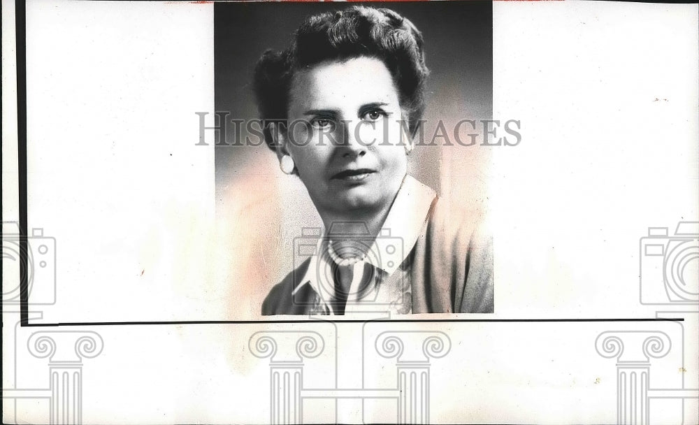 1961 Press Photo Dr. Anita Aldrich, Adviser President's Council on Youth Fitness - Historic Images