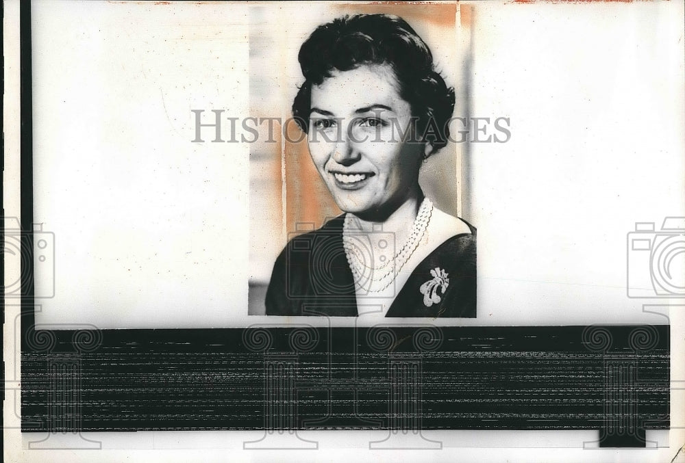 1960 Press Photo Norwegian Princess Astrid Portrait - nea68240 - Historic Images