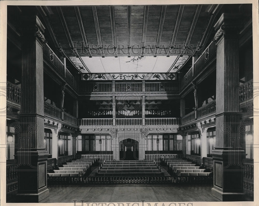 1949 Elizabethan Theater, Folger Shakespeare Memorial Library - Historic Images