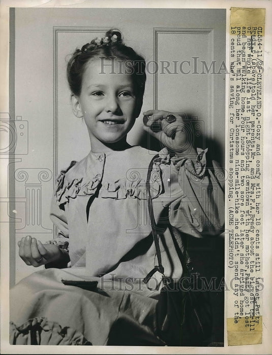 1948 Patty Brady Got Lost Shopping with Parents  - Historic Images