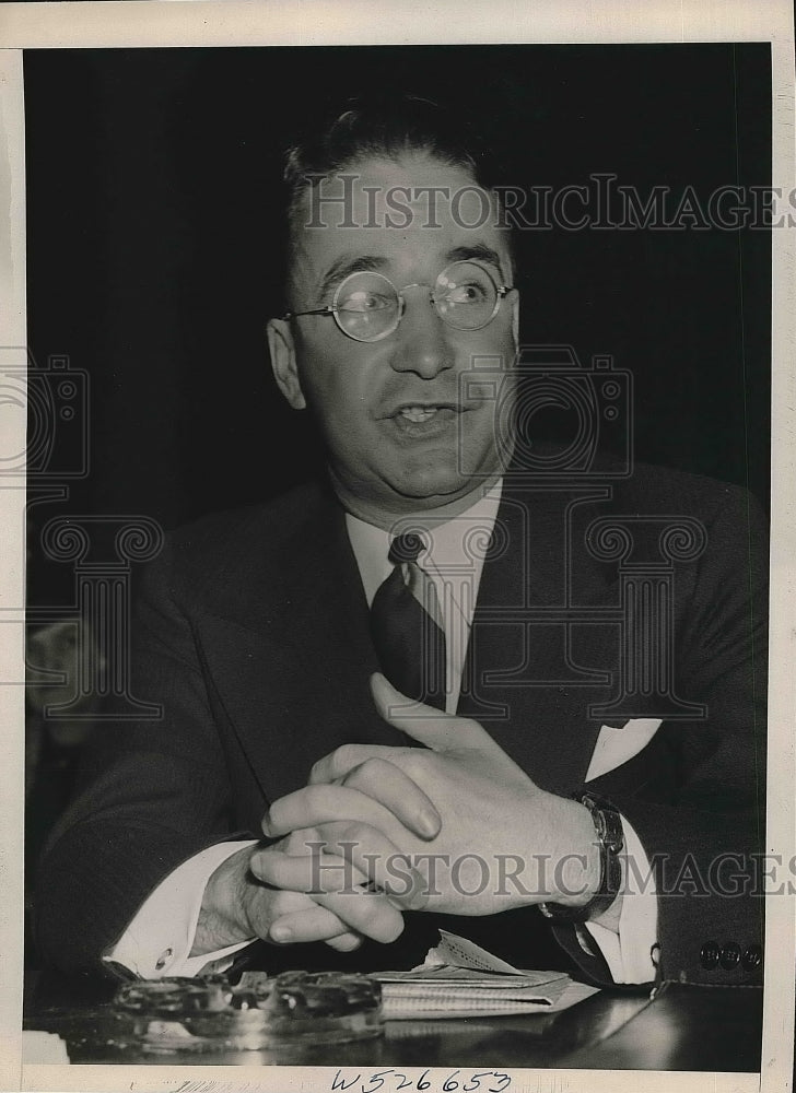 1939 Press Photo Francis Adams Henson Washington Freelance Writer - nea68523 - Historic Images