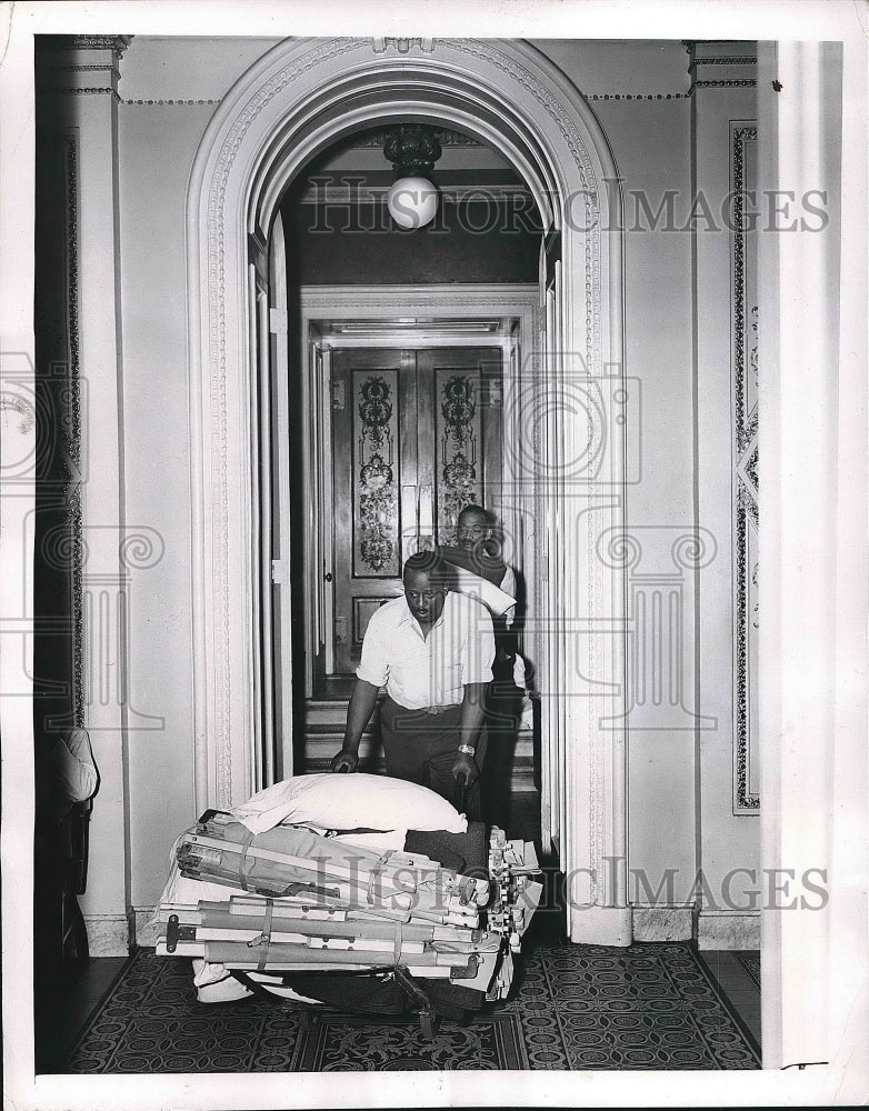 1947 Press Photo Night Long Senate Chamber Meeting - nea68536-Historic Images
