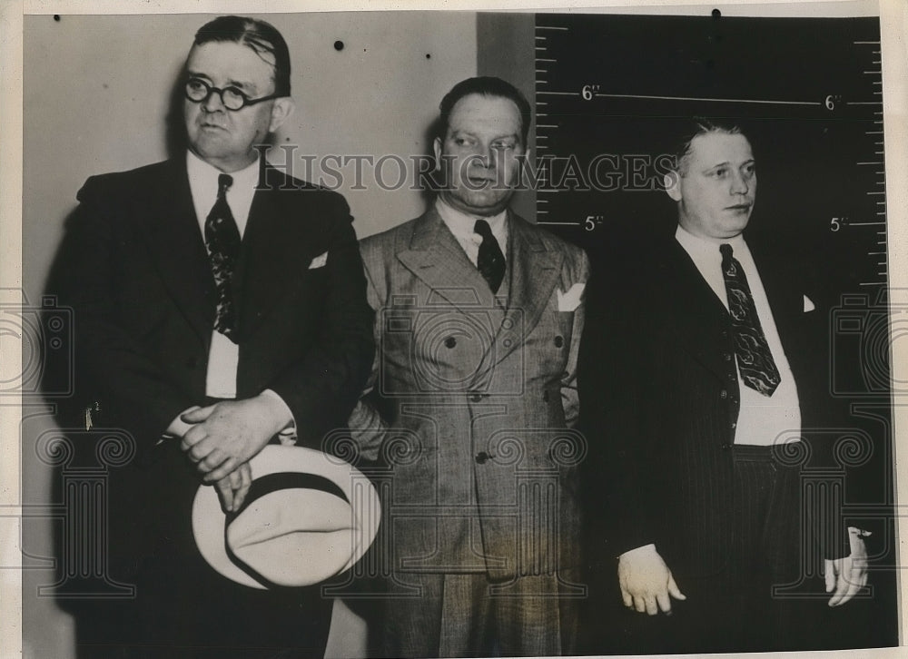 1938 Frank Quigley, Daniel Kelly, Robert Sexton  - Historic Images