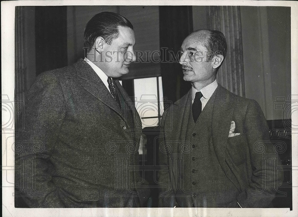 1938 Engineer J.A.Krug testified at TVA Committee and Francis Biddel - Historic Images