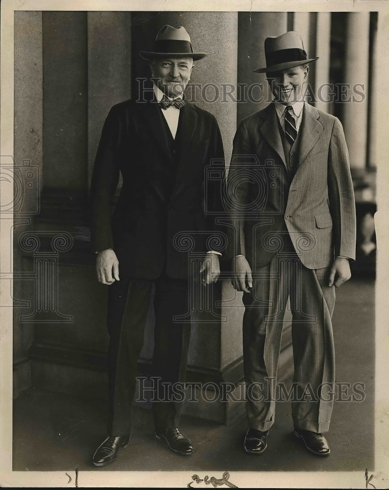 1926 Gen. John J. Pershing & Son, Warren  - Historic Images