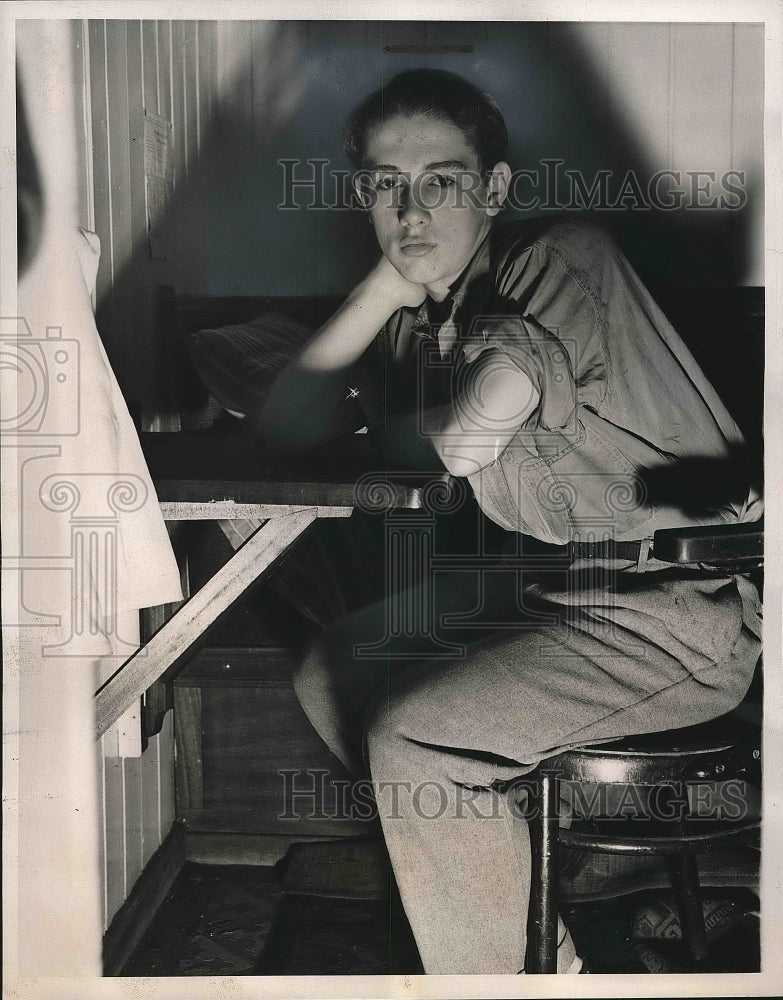 1939 Charles Connor still way aboard a British Army ship  - Historic Images