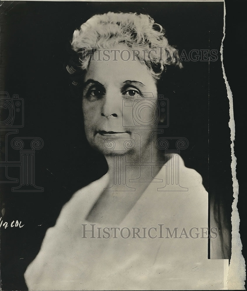 1923 Mrs. Merica Hooglan Of Indianapolis Indiana  - Historic Images