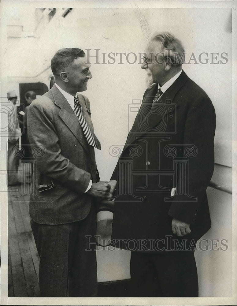 1933 Czechoslovakian Cabinet Member Dr Soukup  - Historic Images