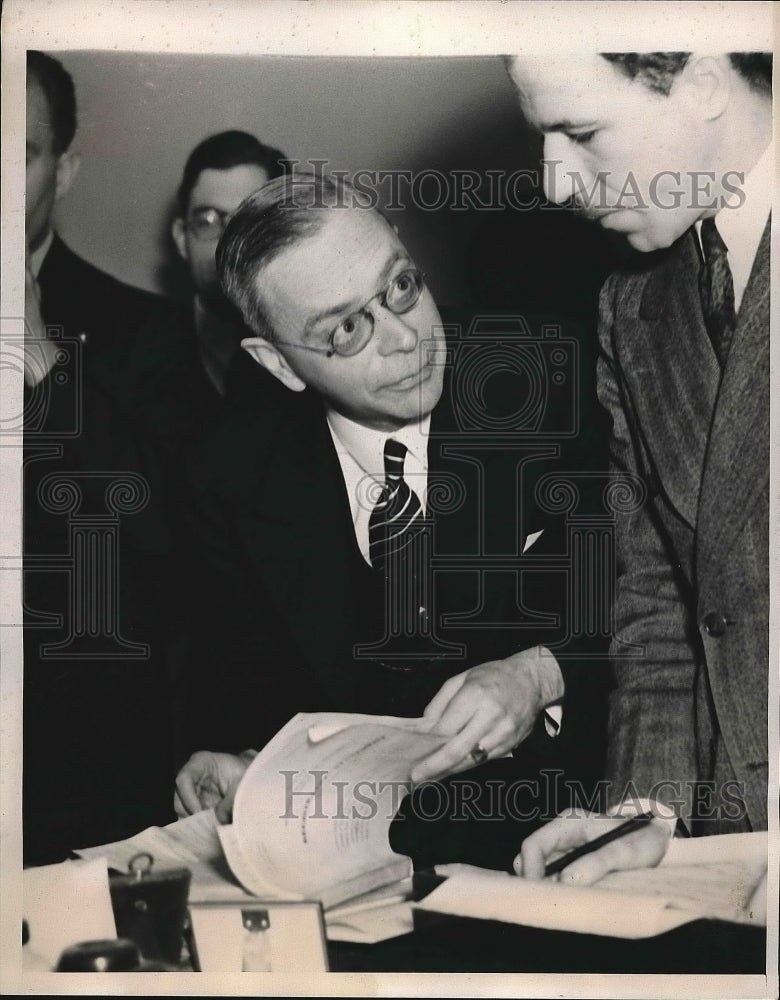 1938 Edward K. Hanlon Counsel For International Vitamin Corp. - Historic Images