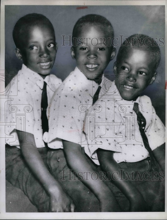 1962 Press Photo Fire Victims: F. Allgood, Darrell Allgood, Norbert Allgood-Historic Images
