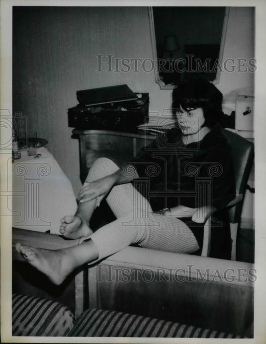 1963 Press Photo Princess Alexandra of Yugoslavia - nea69444 - Historic Images