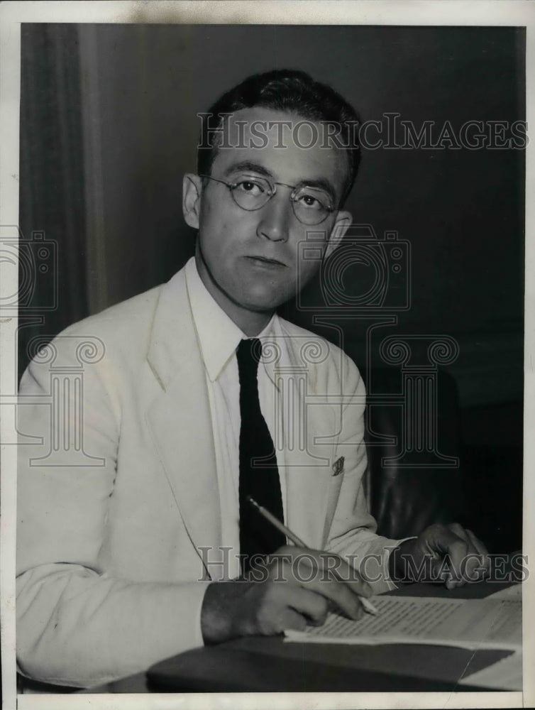 1935 Arthur J. Altmeyer, Social Security board  - Historic Images