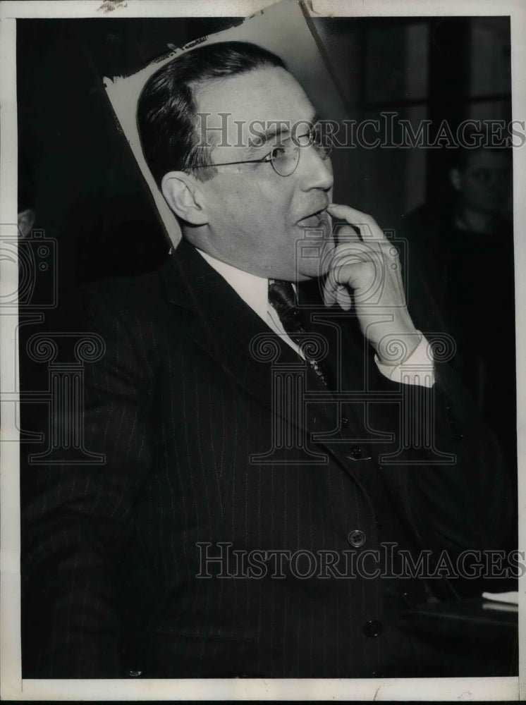 1939 Social Security board member Arthur J. Altmeyer in D.C. - Historic Images