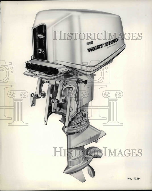 Press Photo West Bend Golden Shark 350 - Historic Images