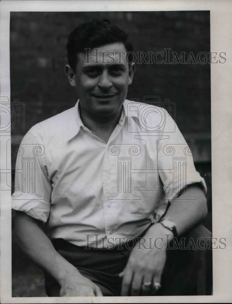 1935 Press Photo Home Ed Teacher Jimmy Alvon - nea69499 - Historic Images