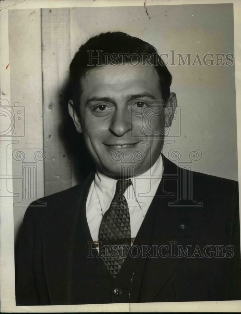 1936 Press Photo Jimmy Avon, Teacher, Coach - nea69500 - Historic Images