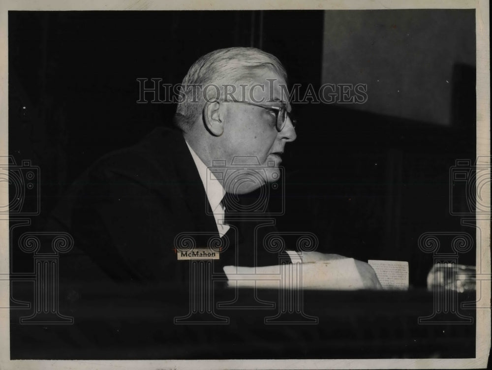 1936 Press Photo Judge Walter Mahon - nea69506 - Historic Images