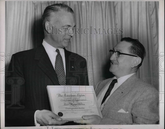1955 Press Photo Former University Of Chicago Chancellor Robert Hutchins - Historic Images