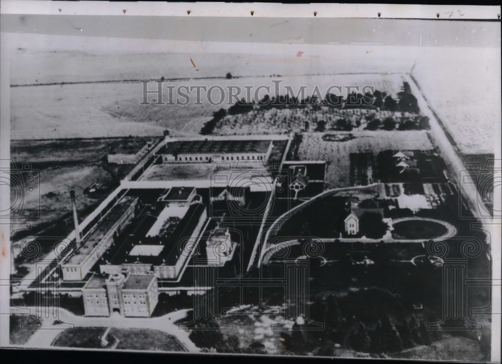 1955 Airview of Washington State Penitentiary  - Historic Images