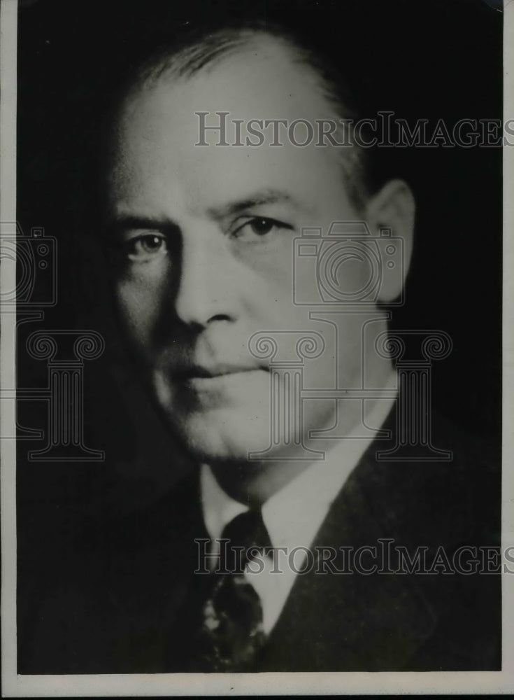 1933 Press Photo Brig Gen Thomas Hammond Aide To General Hugh Johnson Washington - Historic Images