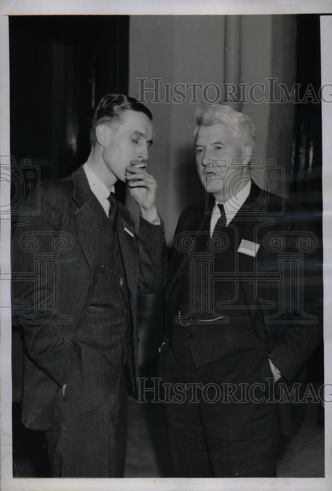 1937 Theodore McCown &amp; Dr George Kay  - Historic Images