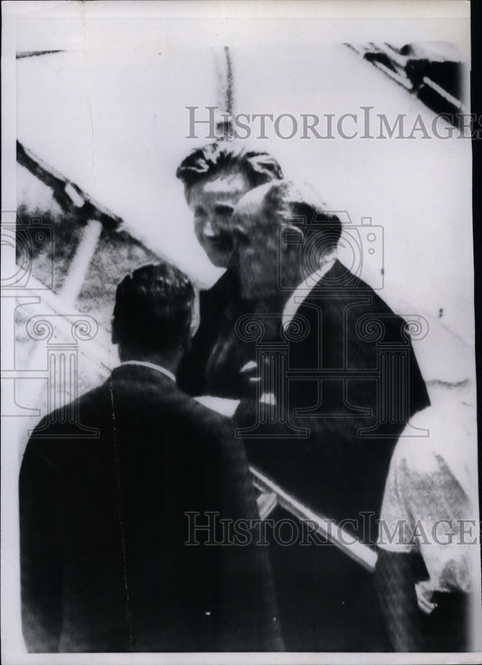 1971 Uruguyan Chief M Galbiata & Mrs P Johnson, wife of Brit Amb. - Historic Images