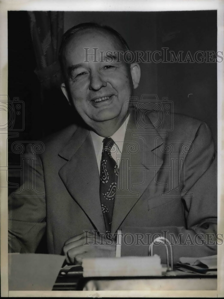 1943 Press Photo D.C. Judge Marvin Jones to be War food Admin. - nea69857 - Historic Images
