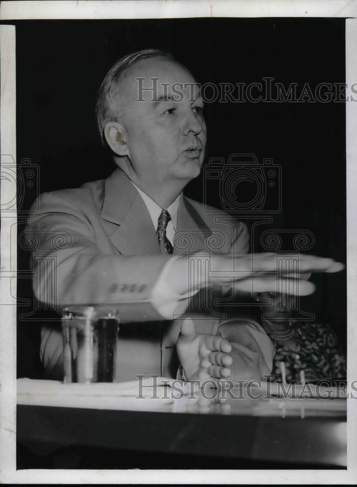 1943 Press Photo D.C. Judge Marvin Jones now War food admin. - Historic Images