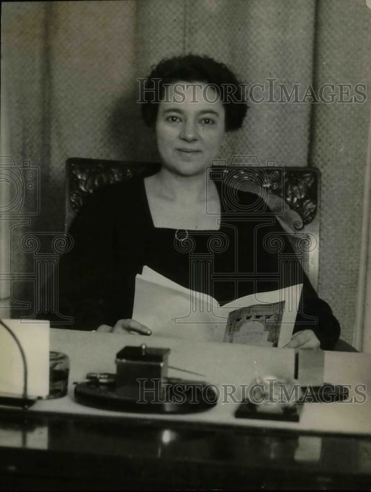 1921 Press Photo Mary Kirkpatrick, authoress - Historic Images