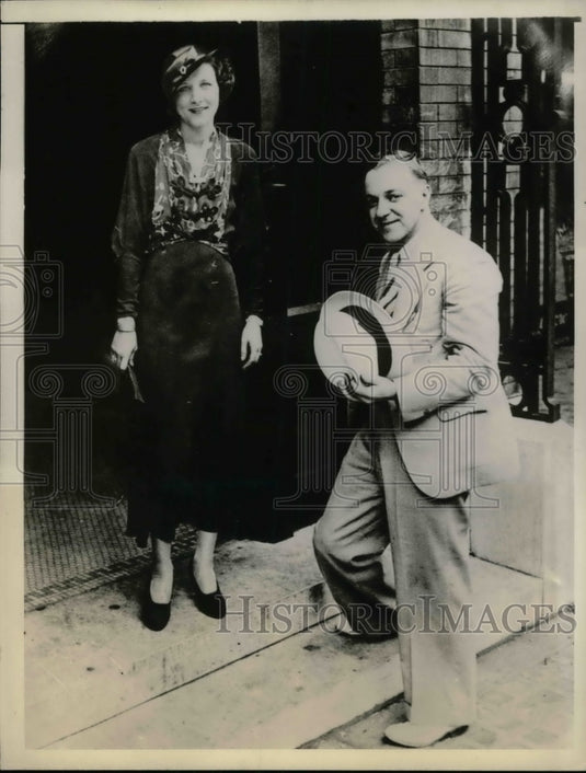 1933 Clyde Kinsey & Lois Shook in Springfield, Mo.  - Historic Images