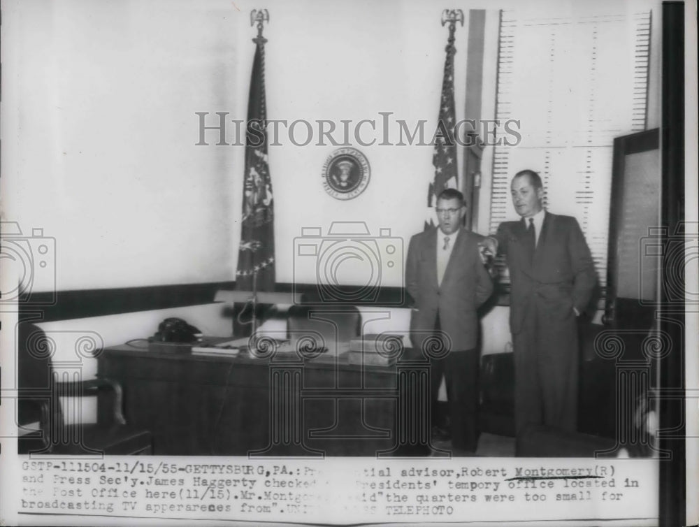 1955 Presidential Advisor Robert Montgomery  - Historic Images