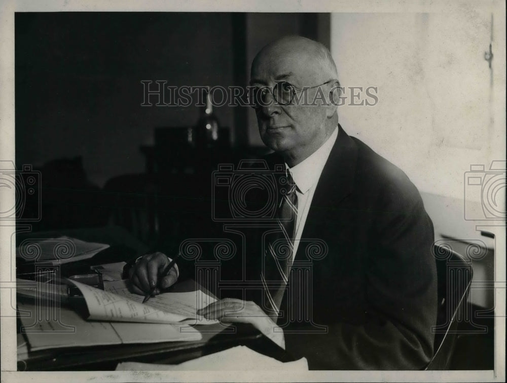 1930 Thomas Walker Page member of the US Tariff Commission - Historic Images