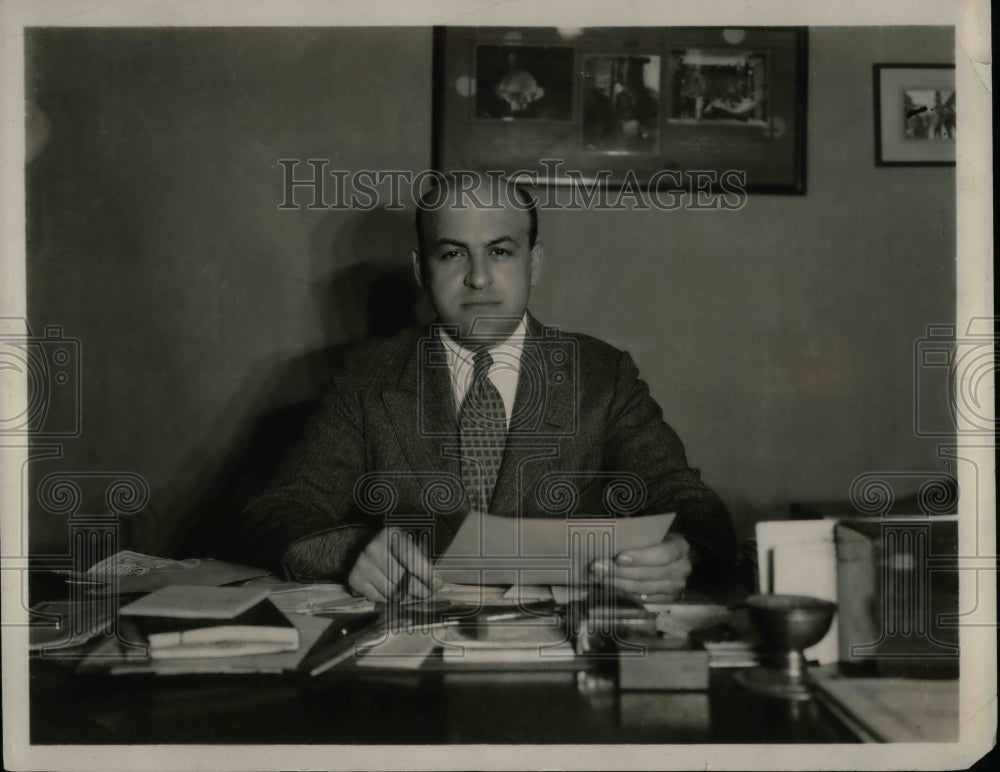 1937 Joseph Pluckett, managing Director, The Mark Straud Theater - Historic Images