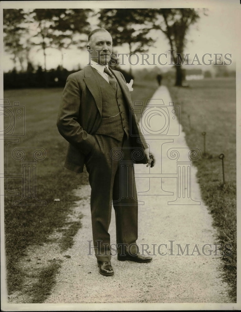 1929 W.M. Punter, Signal Engineer of the Canadian Natl. Railway. - Historic Images