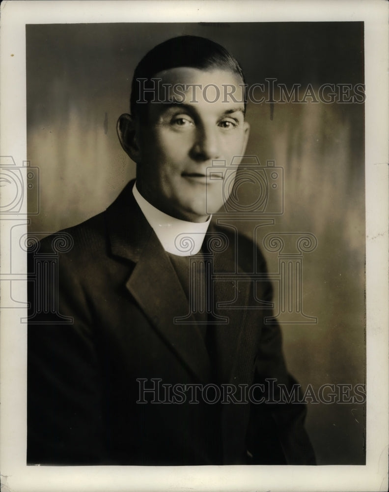 1935 Press Photo Reverend Fr, John F. Gallagher - nea70212 - Historic Images