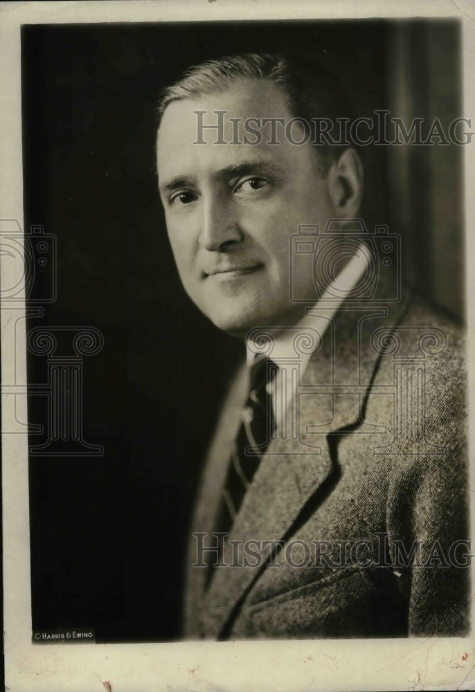 1924 Press Photo Richard F. Grant for US Chamber of Commerce - nea70218 - Historic Images