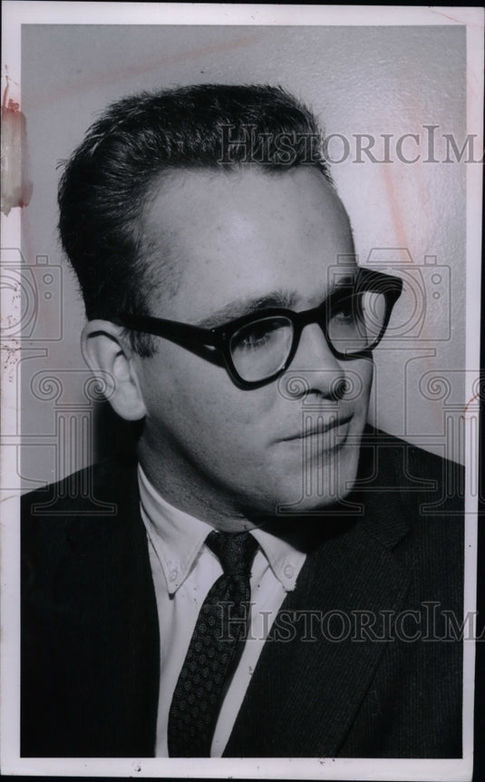 1963 Press Photo Mr Dan Gallagher of Cleveland, Ohio - nea70221 - Historic Images
